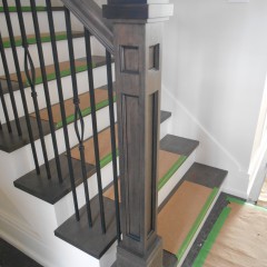 Escalier en bois