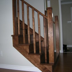 Escalier en bois