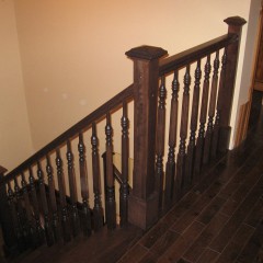 Escalier en bois