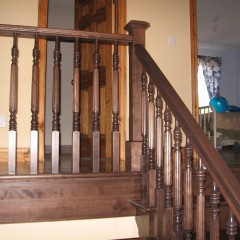 Escalier en bois