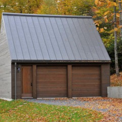 Porte de garage de style contemporain